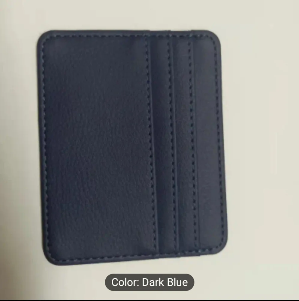 Bank Card Holder with Multiple Card Slots Slim and Convenient Jogging Beach